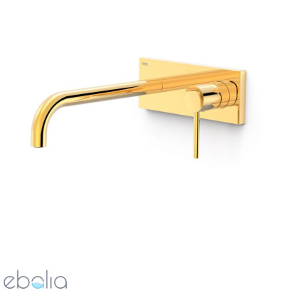 Bateria umywalkowa podtynkowa złoto 24k Study Tres (26230032OR)