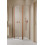 Kabina prysznicowa 80x80 Nes Brushed Copper PTD Radaway (10051000-93-01 + 10051400-93-01)
