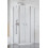 Kabina prysznicowa 80x80 Nes Brushed Nickel PTD Radaway (10051000-91-01 + 10051400-91-01)
