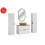 Zestaw meblowy 80cm z blatem, umywalką nablatową Anna, szafką wysoką i Adel White Comad (SET-ADW B NAT WOTAN 80CM UN ANNA HC)