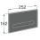 EP-1 - przycisk elektroniczny czarny DUPLO ONE Roca (A890104008)