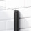 Kabina pięciokątna 80x80 Nes PTD Black Radaway (10051000-54-01L + 10051000-54-01)