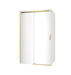 Kabina prysznicowa 120x90 Rols złoty połysk Excellent (KAEX.2616.K.1200.0900.GL)