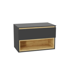 Szafka pod umywalkę 80 Tuto 2.0 szary Excellent (MLEX.2171.K.80.011G.GRGR)