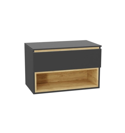 Szafka pod umywalkę 80 Tuto 2.0 szary Excellent (MLEX.2171.K.80.011G.GRGR)