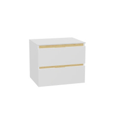 Szafka pod umywalkę 60 Tuto 2.0 biały połysk Excellent (MLEX.2172.K.60.011W.WHWH)