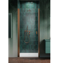 Drzwi prysznicowe 70 Nes Brushed Copper DWJ I Radaway (10026070-93-01L)