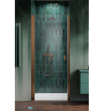 Drzwi prysznicowe 70 Nes Brushed Copper DWJ I Radaway (10026070-93-01L)