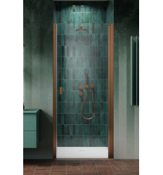 Drzwi prysznicowe 70 Nes Brushed Copper DWJ I Radaway (10026070-93-01R)