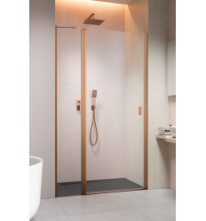 Drzwi prysznicowe 80 Nes Brushed Copper DWJ II Radaway (10036080-93-01L)