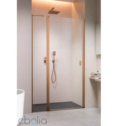Drzwi prysznicowe 80 Nes Brushed Copper DWJ II Radaway (10036080-93-01L)