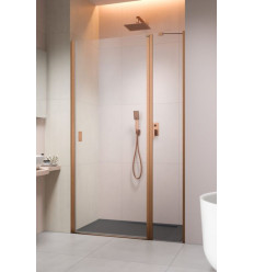 Drzwi prysznicowe 80 Nes Brushed Copper DWJ II Radaway (10036080-93-01R)