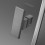 Drzwi prysznicowe 80 Nes Brushed GunMetal DWJ II Radaway (10036080-92-01L)