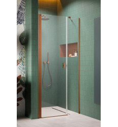 Drzwi prysznicowe 90 Nes Brushed Copper DWS Radaway (10028090-93-01L)