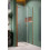Drzwi prysznicowe 90 Nes Brushed Copper DWS Radaway (10028090-93-01L)