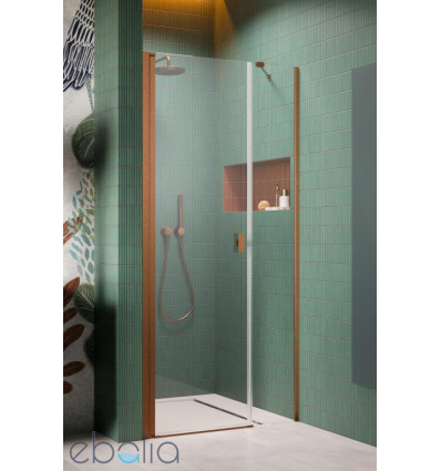 Drzwi prysznicowe 90 Nes Brushed Copper DWS Radaway (10028090-93-01L)
