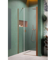 Drzwi prysznicowe 90 Nes Brushed Copper DWS Radaway (10028090-93-01R)