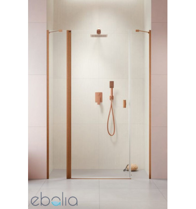 Drzwi prysznicowe 120 Nes Brushed Copper DWJS Radaway (10038120-93-01L)