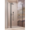 Drzwi prysznicowe 120 Nes Brushed GunMetal DWJS Radaway (10038120-92-01L)