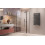 Drzwi prysznicowe 120 Nes Brushed GunMetal DWJS Radaway (10038120-92-01R)