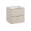 Szafka z umywalką Lava 50 cm Dalia Cashmere Comad (SET-DC 50CM UM LAVA WH)