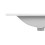 Szafka z umywalką Lava 50 cm Dalia Cashmere Comad (SET-DC 50CM UM LAVA WH)