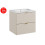 Szafka z umywalką Lava 50 cm Dalia Cashmere Comad (SET-DC 50CM UM LAVA WH)