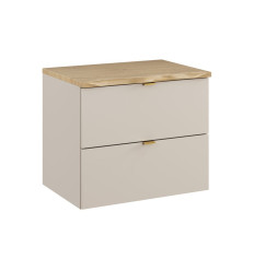 Szafka 60 cm z blatem Dalia Cashmere Comad (SET-DC B NAT CREMONA 60CM)
