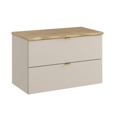 Szafka z blatem 80 cm Dalia Cashmere Comad (SET-DC B NAT CREMONA 80CM)
