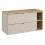 Zestaw meblowy 100 cm z blatem Dalia Cashmere Comad (SET-DC B NAT CREMONA 100CM LR)