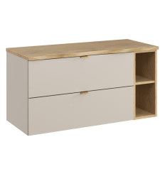Zestaw meblowy 100 cm z blatem Dalia Cashmere Comad (SET-DC B NAT CREMONA 100CM LR)