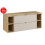 Zestaw meblowy 120 cm z blatem Dalia Cashmere Comad (SET-DC B NAT CREMONA 120CM)