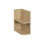Regał dolny otwarty 20 cm dąb Crenoma Dalia Cashmere Comad (CREMONA UN 81-20-44 SM)