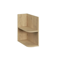 Regał dolny otwarty 20 cm dąb Crenoma Dalia Cashmere Comad (CREMONA UN 81-20-44 SM)