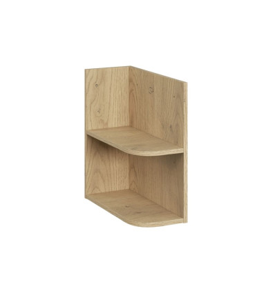 Regał dolny otwarty 20 cm dąb Crenoma Dalia Cashmere Comad (CREMONA UN 81-20-44 SM)