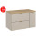 Zestaw meblowy 80 cm z blatem i szafką cargo Dalia Cashmere Comad (SET-DC B CREMONA 80CM LC)