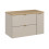 Zestaw meblowy 80 cm z blatem i szafką cargo Dalia Cashmere Comad (SET-DC B CREMONA 80CM LC)
