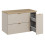 Zestaw meblowy 80 cm z blatem i szafką cargo Dalia Cashmere Comad (SET-DC B CREMONA 80CM LC)