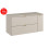 Zestaw meblowy 100 cm z blatem i szafką cargo Dalia Cashmere Comad (SET-DC B 100CM LC)