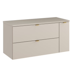 Zestaw meblowy 100 cm z blatem i szafką cargo Dalia Cashmere Comad (SET-DC B 100CM LC)