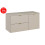 Zestaw meblowy 100 cm z blatem i szafką z koszem na pranie Dalia Cashmere Comad (SET-DC B 100CM LB)