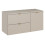 Zestaw meblowy 100 cm z blatem i szafką z koszem na pranie Dalia Cashmere Comad (SET-DC B 100CM LB)