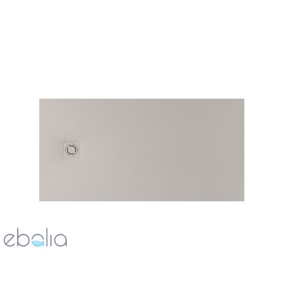 BRODZIK PROSTOKĄTNY 100 x 90 PERŁOWY Roca (APE013E838403630)