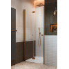 Drzwi prysznicowe 70 Nes Brushed Copper DWB Radaway (10029070-93-01L)