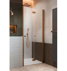 Drzwi prysznicowe 70 Nes Brushed Copper DWB Radaway (10029070-93-01R)