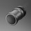 Drzwi prysznicowe 70 Nes Brushed GunMetal DWB Radaway (10029070-92-01L)