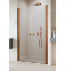 Drzwi prysznicowe 70 Nes Brushed Copper DWD I Radaway (10027070-93-01)