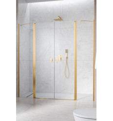 Drzwi prysznicowe 130 Nes Gold DWD II Radaway (10037073-09-01 + 10041057-09-01)