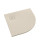 Brodzik kompozytowy Protos Cashemere Stone 90x90x3,5 cm R55, półokr. Schedline (3SP.P1O-9090/PK/ST-M1/PK/ST)