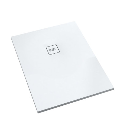 Brodzik kompozytowy Protos Smooth White 80x180x4 cm, prost. Schedline (3SP.P1P-80180-M1)